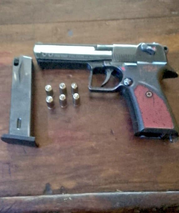 FIREARM RECOVERED AS POLICE PURSUE WOMAN OVER ITS POSSESSION