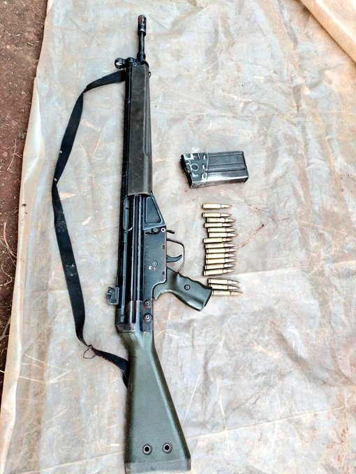 STOLEN POLICE RIFLE RECOVERED IN MERU