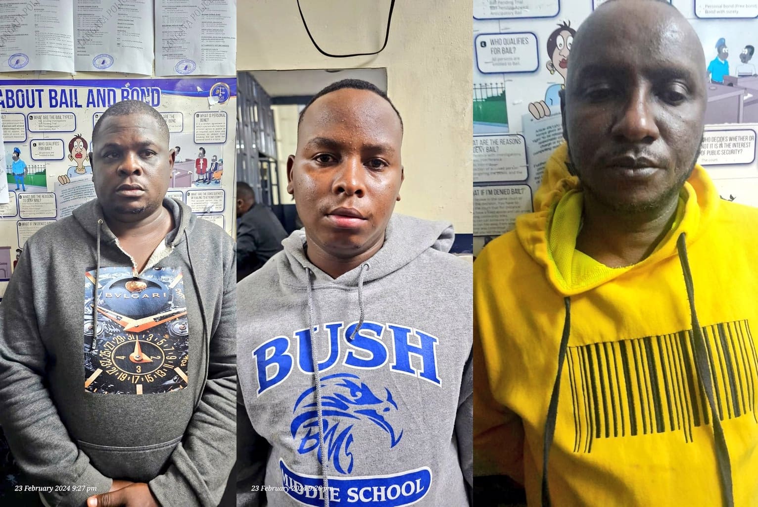 DETECTIVES ROUND UP SUSPECTS BEHIND PASTOR'S ABDUCTION, ROBBERY