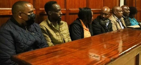 TEN CHARGED IN A SH 1 BILLION LAND FRAUD CASE