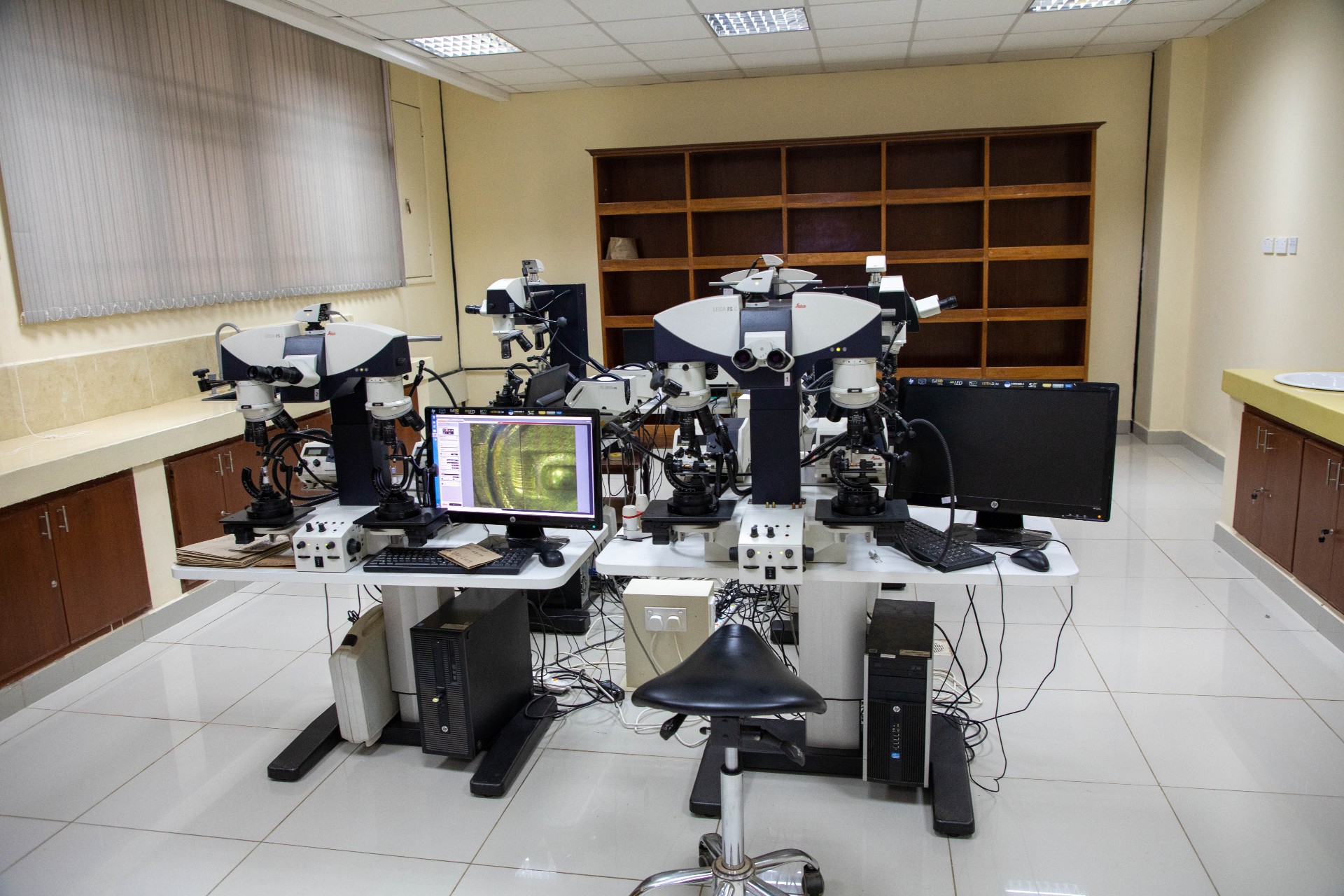 DCI Ballistic team assessing riffles.