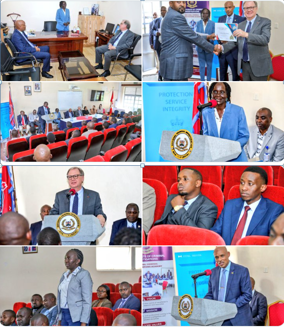 official closing of the Operational Intelligence Analysis course