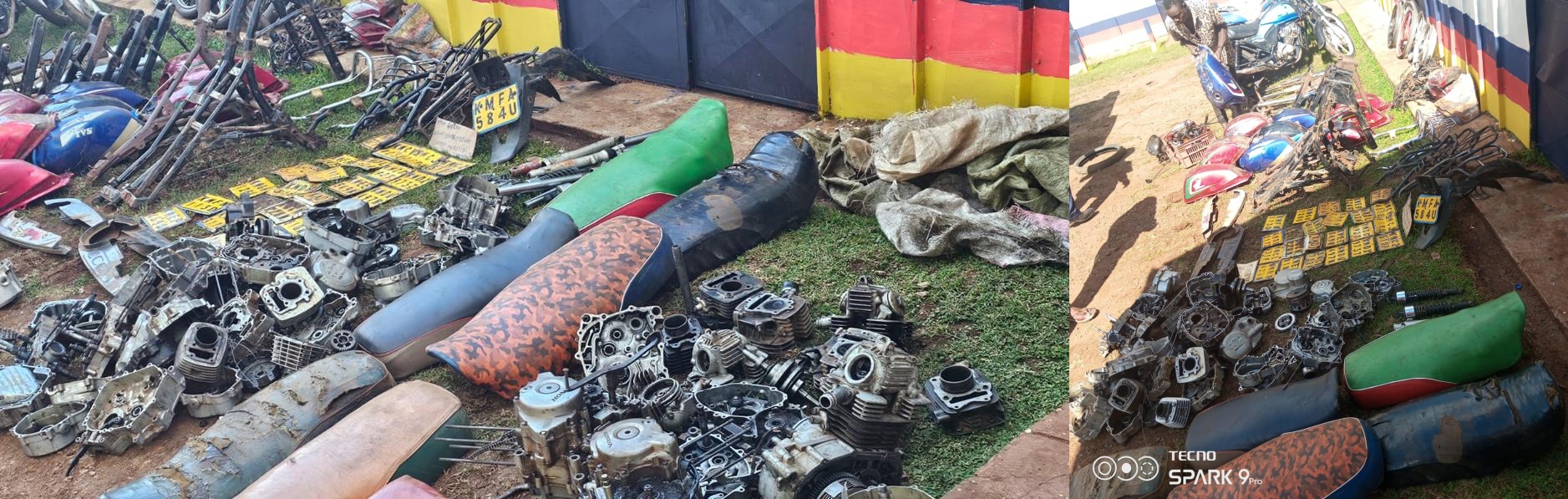 Motorcycle spare parts