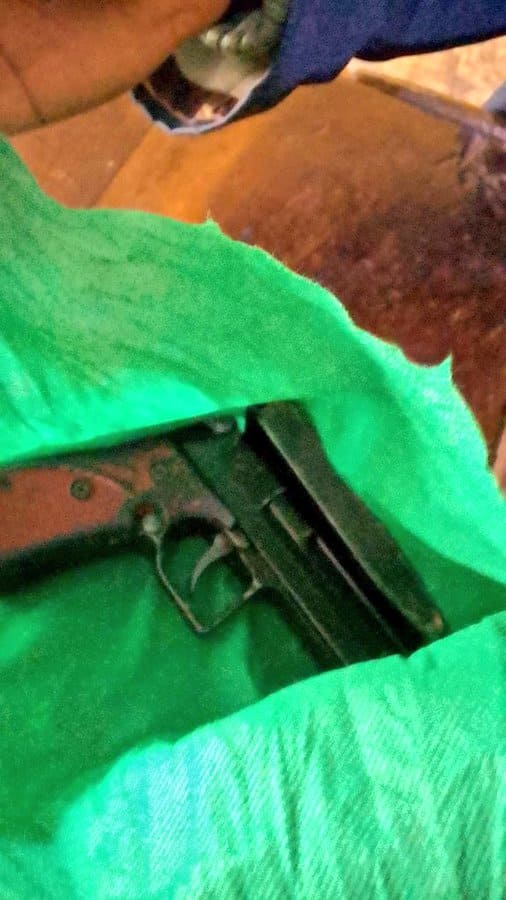 FIREARM RECOVERED AS POLICE PURSUE WOMAN OVER ITS POSSESSION
